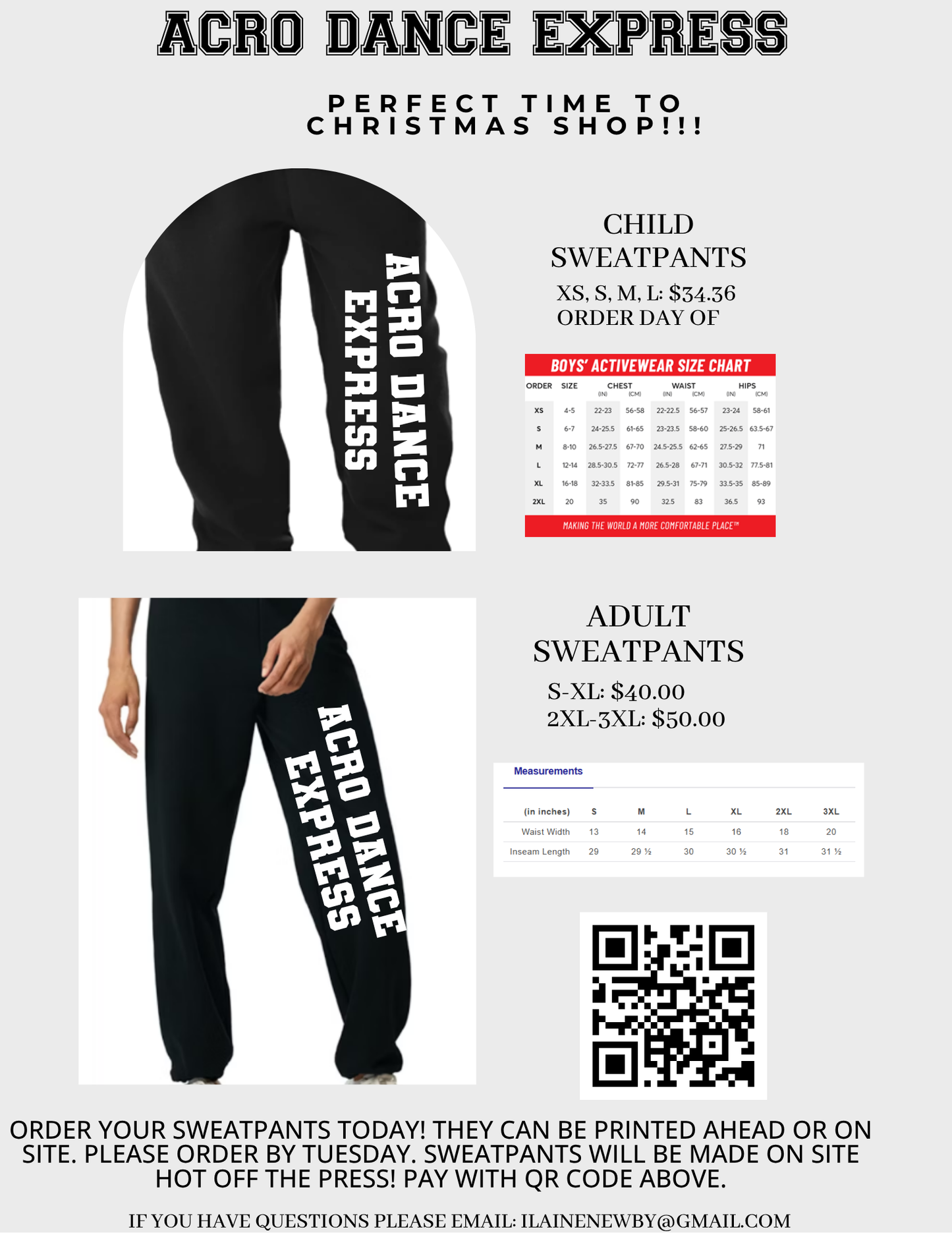 Acro Dance Express Sweatpants