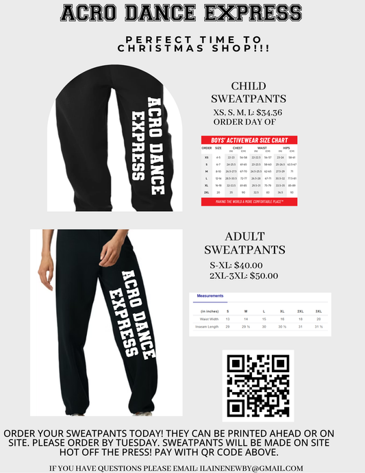 Acro Dance Express Sweatpants
