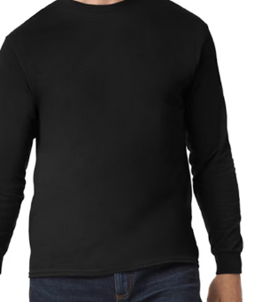Long Sleeved Samaritan Shirts Crew Neck