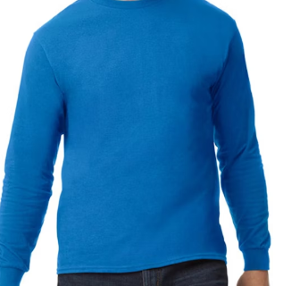 Long Sleeved Samaritan Shirts Crew Neck